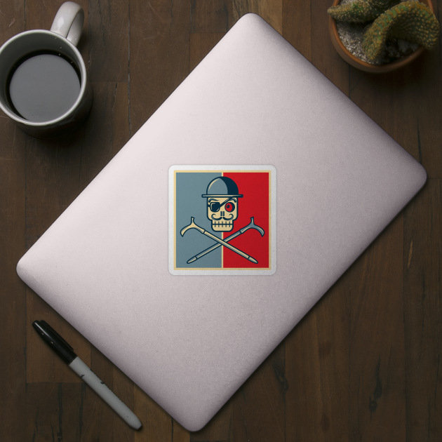 Pirate Skull and Crossbones by dkdesigns27